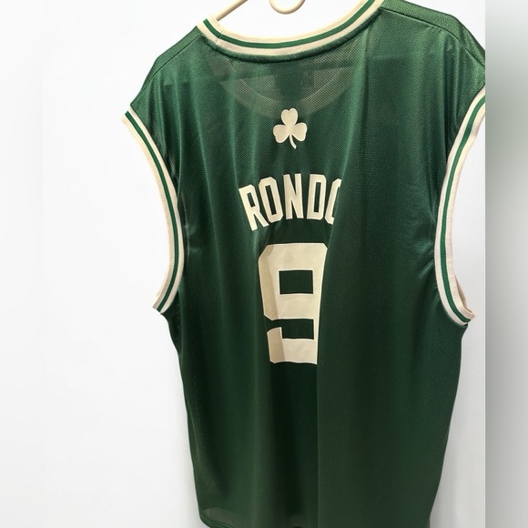 Adidas Rajon Rondo #9 Celtics Jersey Green XXL - Picture 2 of 9
